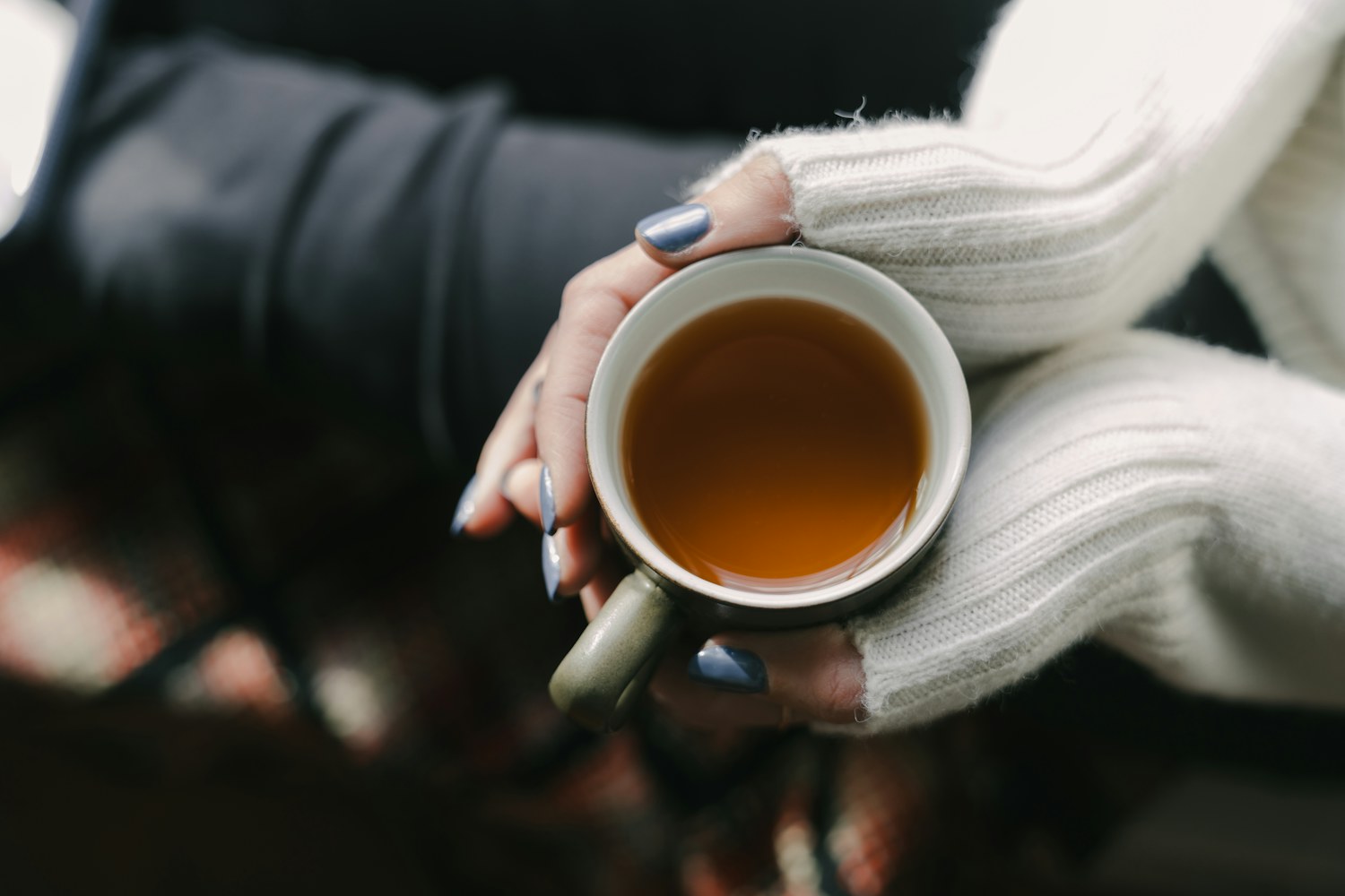 お茶を手にする時間